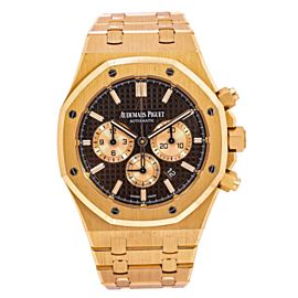 AUDEMARS PIGUET ROYAL OAK CHRONOGRAPH 41MM BROWN DIAL 26331OR.OO.1220OR.02