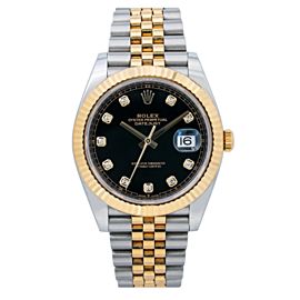 ROLEX DATEJUST 41MM WATCH 126333 STEEL AND YELLOW GOLD JUBILEE BRACELET