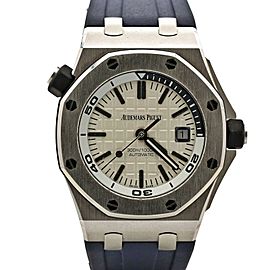 Audemars Piguet Royal Oak Offshore Diver 42mm, White Dial, 15710ST.OO.A002CA.02