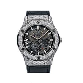 HUBLOT CLASSIC FUSION SKELETON WATCH