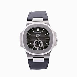 Men's Patek Philippe Nautilus, 40.5mm, Stainless Steel, Black Dial, 5726A-001