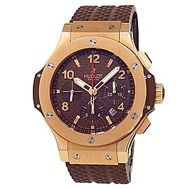 Hublot Big Bang Cappuccino 18k Rose Gold Rubber Brown Men's Watch