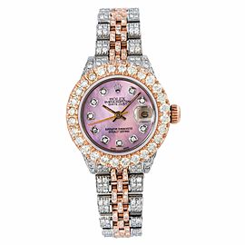 ROLEX LADY-DATEJUST PINK WOMEN'S WATCH - 6917