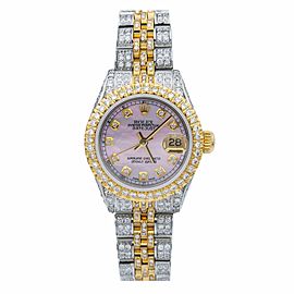 ROLEX LADY-DATEJUST PINK WOMEN'S WATCH - 6917