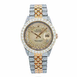 ROLEX DATEJUST CHAMPAGNE MEN'S WATCH - 1601