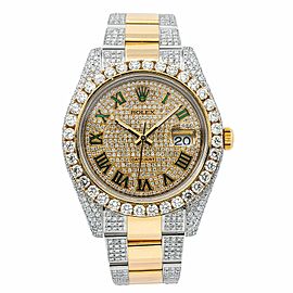 ROLEX DATEJUST II CHAMPAGNE MEN'S WATCH - 116333