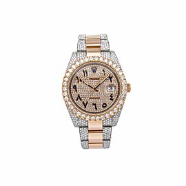 ROLEX DATEJUST II ROSE GOLD MEN'S WATCH - 126331