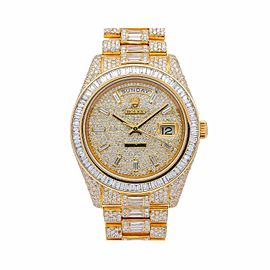 ROLEX DAY-DATE II CHAMPAGNE MEN'S WATCH - 218238