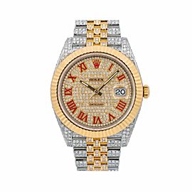 ROLEX DATEJUST CHAMPAGNE MEN'S WATCH - 126333