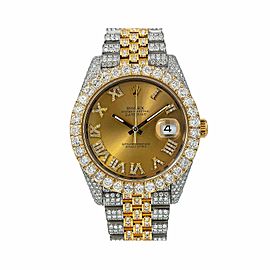 ROLEX DATEJUST CHAMPAGNE MEN'S WATCH - 126333