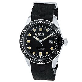 Oris Divers Sixty-Five Stainless Steel Auto Black Men's Watch