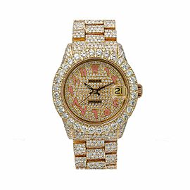 ROLEX DATEJUST CHAMPAGNE WOMEN'S WATCH - 68278