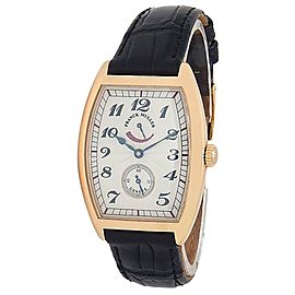 Franck Muller Casablanca Power Reserve 18k Rose Gold Silver Ladies Watch