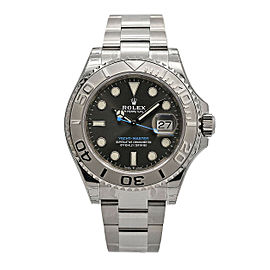 Men's Rolex Yacht-Master 40mm, Stainless Steel Platinum Rhodium Dial, 126622