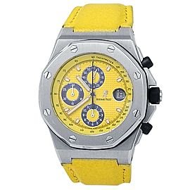 Audemars Piguet Royal Oak Offshore Steel Yellow Men's Watch 25770ST.OO.D050BU.02