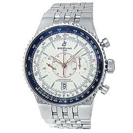 Breitling Montbrillant Legende Stainless Steel Auto Silver Men's Watch