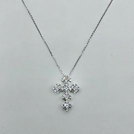 14KT Diamond Cross Pendant features 1.0ct Diamonds