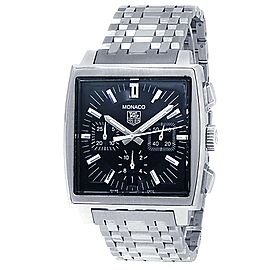 Tag Heuer Monaco Stainless Steel Automatic Black Men's Watch