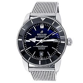 Breitling SuperOcean Heritage II Stainless Steel Auto Black Men's Watch