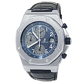 Audemars Piguet Royal Oak Offshore Steel Auto Blue Men's Watch