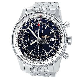 Breitling Navitimer World Stainless Steel Automatic Black Men's Watch