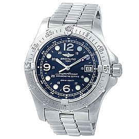 Breitling Superocean Steelfish Stainless Steel Automatic Blue Men's Watch