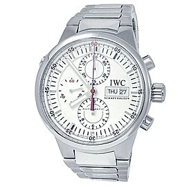 IWC GST Split Second Chronograph Stainless Steel Auto White Men's Watch