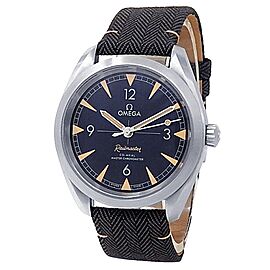 Omega Seamaster Railmaster Stainless Steel Black Men's Watch