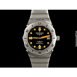 1983 BREITLING SUPEROCEAN "DEEP-SEA" Diver's Watch - Stainless Steel