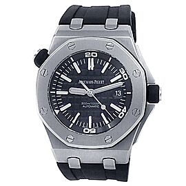 Audemars Piguet Royal Oak Stainless Steel Black Men's Watch