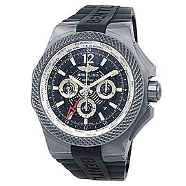 Breitling Bentley GMT Lightbody Titanium Rubber Auto Black Men's Watch