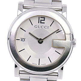 GUCCI Stainless Steel Quartz mens SilverDial Watches LXNK-55