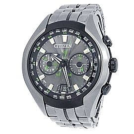 Citizen Eco-Drive Satellite Wave Titanium Quartz Black Men's Watch