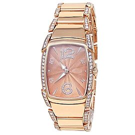 Parmigiani Fleurier Kalpa Donna 18k Rose Gold Diamonds Salmon Ladies Watch