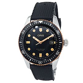 Oris Divers Sixty-Five Stainless Steel Auto Black Men's Watch 01 733 7720 4354