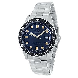 Oris Divers Sixty-Five Stainless Steel Auto Blue Men's Watch 01 733 7720 4055