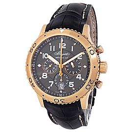 Breguet Type XXI Transatlantique Flyback 18k Rose Gold Mens Watch 3810BR/92/9ZU