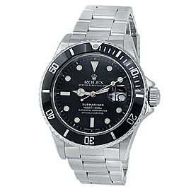 Rolex Submariner Stainless Steel Oyster Automatic Black Men's Watch