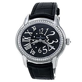 Audemars Piguet Millenary Stainless Steel Auto Black Watch