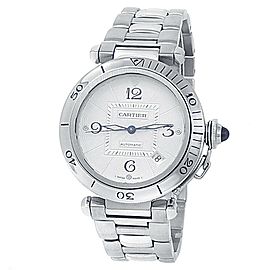 Cartier Pasha Stainless Steel Automatic Silver Men's Watch