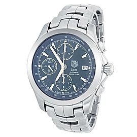 Tag Heuer Link Stainless Steel Automatic Blue Men's Watch