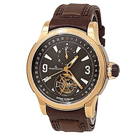 Jaeger-LeCoultre Master Extreme Tourbillon 18k Rose Gold Brown Watch