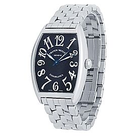 Franck Muller Casablanca Stainless Steel Automatic Black Men's Watch