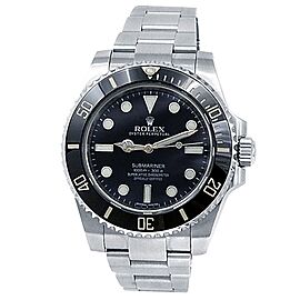 Rolex Submariner Stainless Steel Oyster Automatic Black Men's Watch