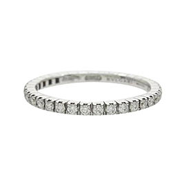 Bulgari 750 White Gold B Eternity Small Ring