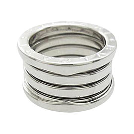 Bulgari B zero1 750 White Gold Band Ring