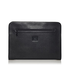 Burberry Leather Clutch Bag