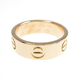 Cartier Love 18k Pink Gold US4.75 Ring LXGKM-278