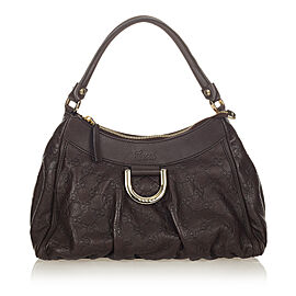 Gucci Guccissima Abbey D-Ring Shoulder Bag