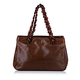 Prada Leather Shoulder Bag